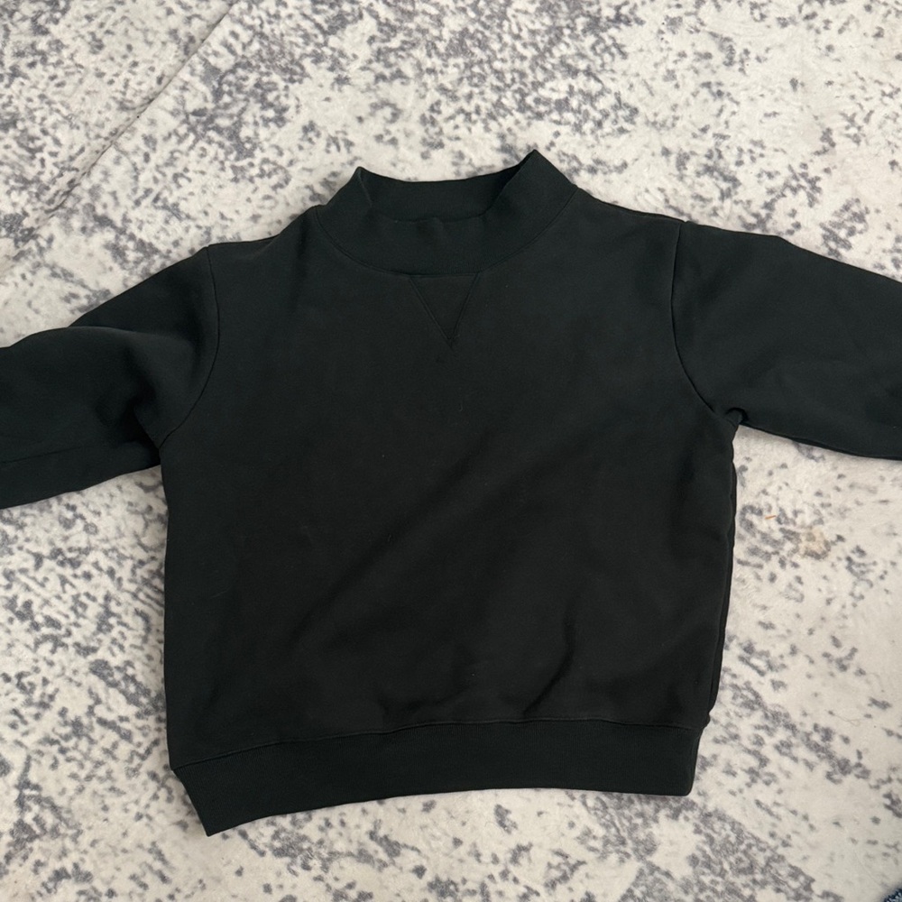 Parke Dark Green  Crewneck Sweatshirt